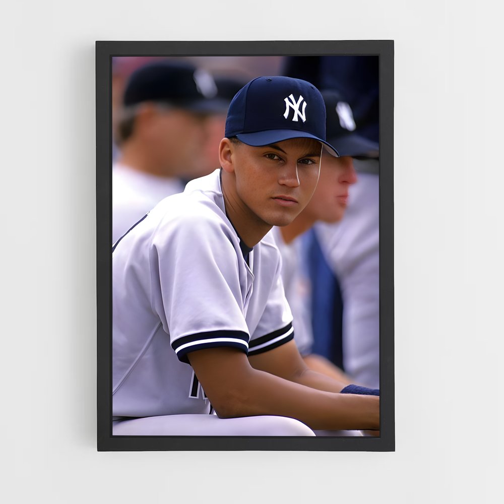 Poster Derek on the Bench – affiche Baseball (vue 2)